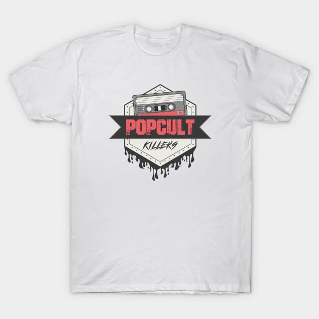 PopCultKillers Logo - Cassette T-Shirt by PopCultKillers